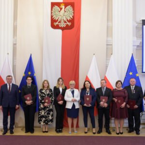 Uczestnicy uroczystości z okazji Narodowego Święta Niepodległości