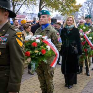 Uczestnicy obchodów Narodowego Święta Niepodległości w Rzeszowie