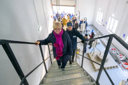 Uczestnicy posiedzenia Powiatowego Zespołu Zarządzania Kryzysowego i ćwiczeń w Tarnobrzegu