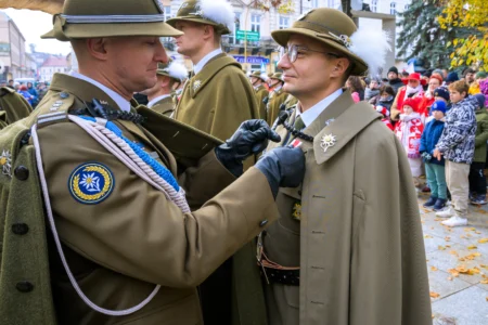 Uczestnicy obchodów Narodowego Święta Niepodległości w Rzeszowie