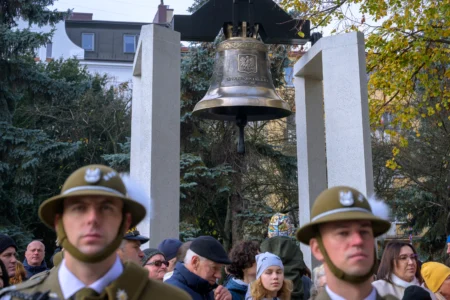Uczestnicy obchodów Narodowego Święta Niepodległości w Rzeszowie