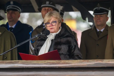 Uczestnicy obchodów Święta 1. batalionu Strzelców Podhalańskich