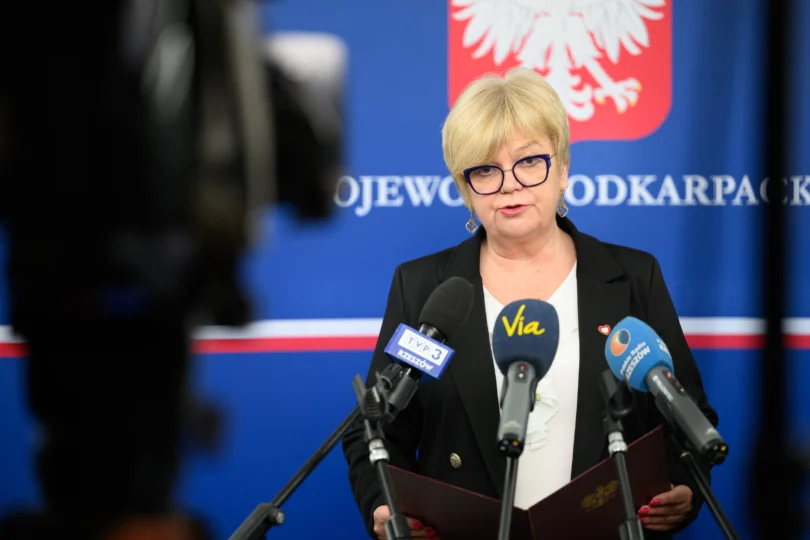 Fundusz rozwoju przewozów autobusowych dla Podkarpacia - konferencja prasowa