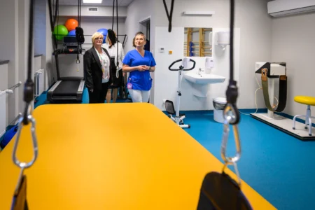 Uczestnicy otwarcia Podkarpackiego Centrum Chorób Płuc