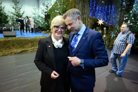 Uczestnicy spotkania opłatkowego służb mundurowych