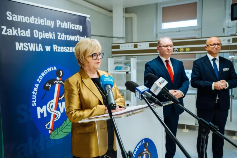 Otwarcie oddziału kardiologii w Szpitalu MSWiA w Rzeszowie