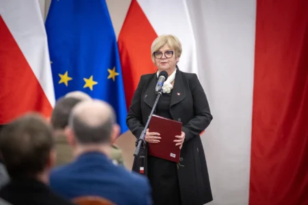 Uczestnicy koncertu z okazji objęcia przez Polskę prezydencji w Radzie UE