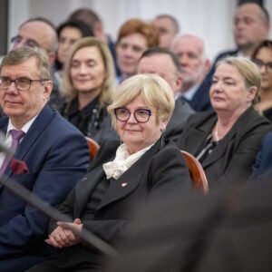 Uczestnicy koncertu z okazji objęcia przez Polskę prezydencji w Radzie UE