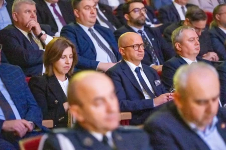 Uczestnicy noworocznego spotkania z samorządowcami