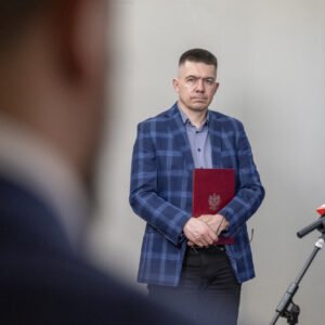 Konferencja prasowa dotycząca Rządowego Funduszu Rozwoju Dróg.