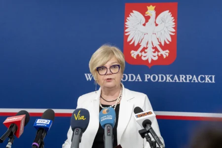 Konferencja prasowa dotycząca Rządowego Funduszu Rozwoju Dróg.