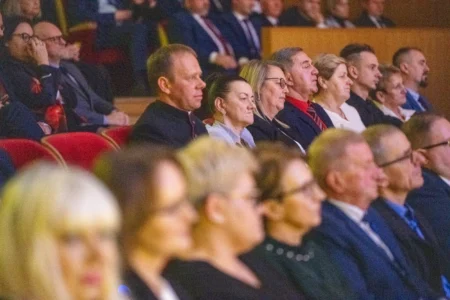 Uczestnicy noworocznego spotkania z samorządowcami