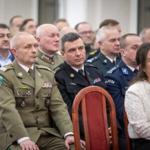 Uczestnicy koncertu z okazji objęcia przez Polskę prezydencji w Radzie UE