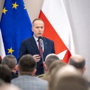 Uczestnicy koncertu z okazji objęcia przez Polskę prezydencji w Radzie UE