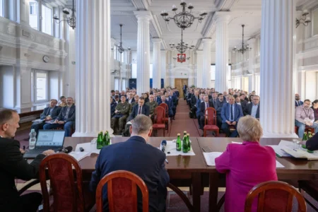 spotkanie z samorządowcami dotyczące nowej Ustawy o Ochronie Ludności i Obronie Cywilnej
