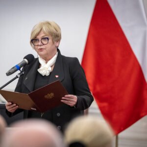 Uczestnicy koncertu z okazji objęcia przez Polskę prezydencji w Radzie UE