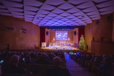 Uczestnicy noworocznego spotkania z samorządowcami