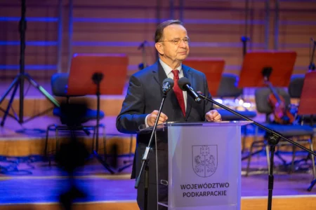 Uczestnicy noworocznego spotkania z samorządowcami