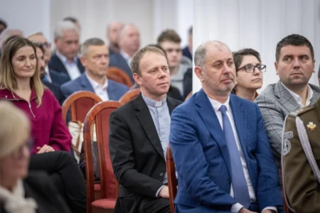 Uczestnicy koncertu z okazji objęcia przez Polskę prezydencji w Radzie UE