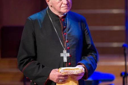 Uczestnicy noworocznego spotkania z samorządowcami