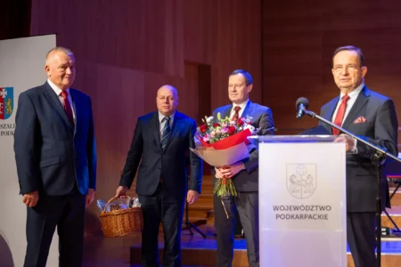 Uczestnicy noworocznego spotkania z samorządowcami