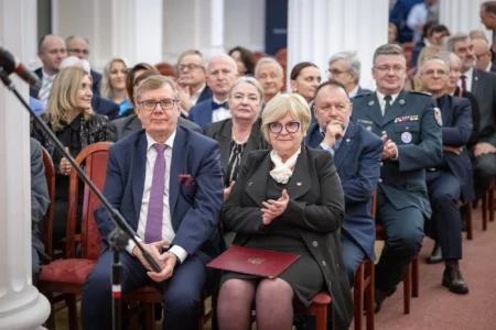 Uczestnicy koncertu z okazji objęcia przez Polskę prezydencji w Radzie UE