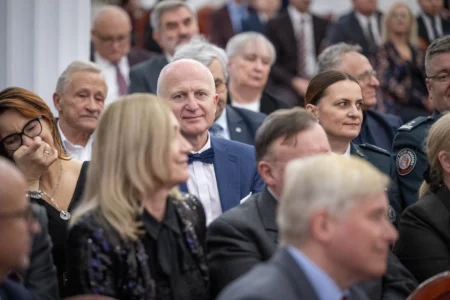 Uczestnicy koncertu z okazji objęcia przez Polskę prezydencji w Radzie UE