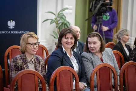 Uczestnicy koncertu z okazji objęcia przez Polskę prezydencji w Radzie UE