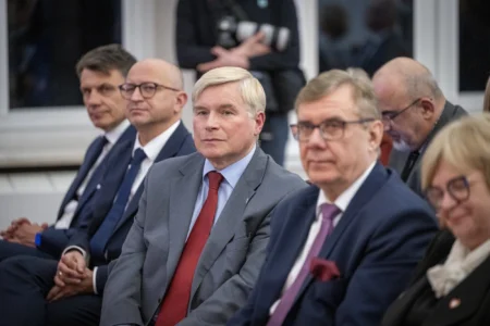 Uczestnicy koncertu z okazji objęcia przez Polskę prezydencji w Radzie UE