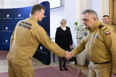 Narada roczna PSP w PUW Rzeszów.