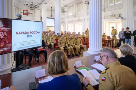 Narada roczna PSP w PUW Rzeszów.
