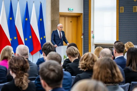 Uczestnicy obchodów Dnia Służby Cywilnej