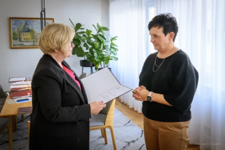 Wojewoda podkarpacki Teresa Kubas-Hul podczas powołania konsultantów wojewódzkich