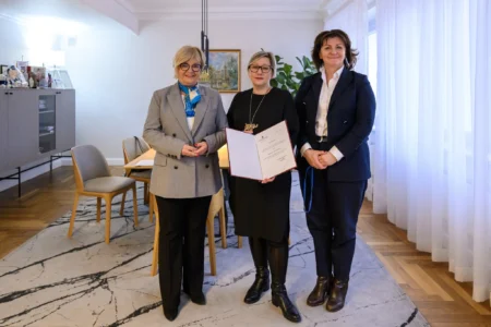 Wojewoda podkarpacki Teresa Kubas-Hul podczas powołania konsultantów wojewódzkich