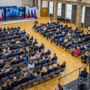 Uczestnicy obchodów Dnia Służby Cywilnej