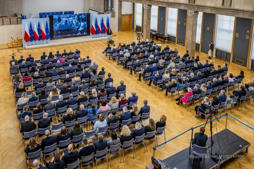 Uczestnicy obchodów Dnia Służby Cywilnej