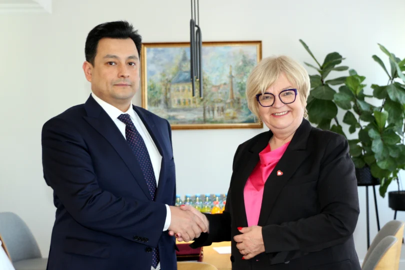 Wizyta ambasadora Uzbekistanu