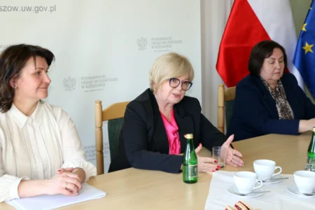 Uczestnicy spotkania zespołu ekspertów do spraw polityki senioralnej