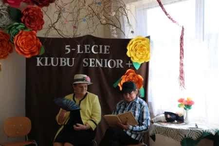 Uczestnicy spotkania w Klubie Senior+ w Tokarni
