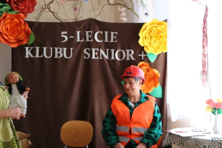 Uczestnicy spotkania w Klubie Senior+ w Tokarni