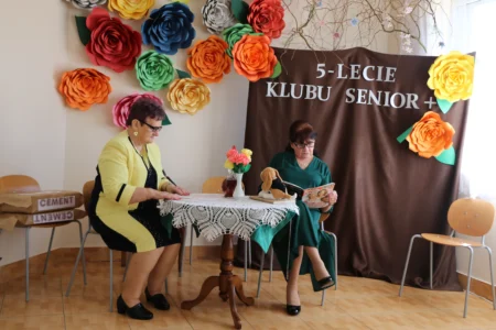 Uczestnicy spotkania w Klubie Senior+ w Tokarni