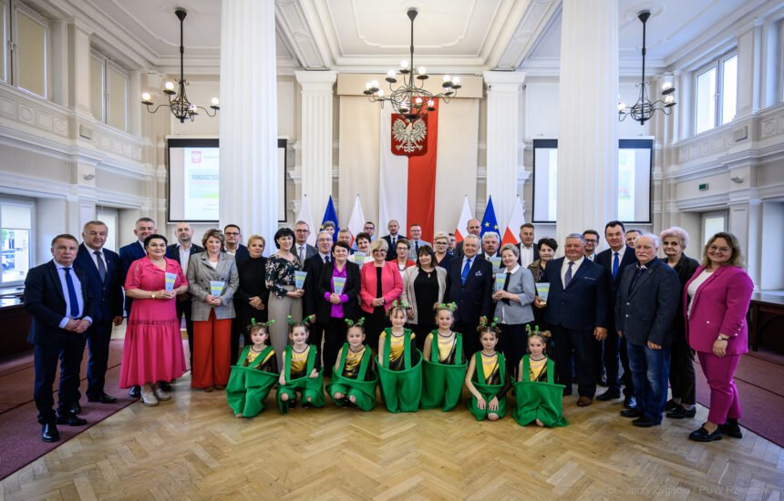 Uczestnicy gali Fundusz Sołecki