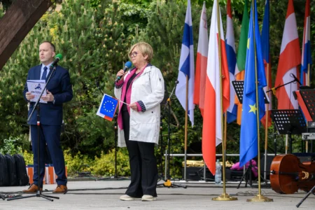 Uczestnicy Pikniku Europejskiego w Rzeszowie