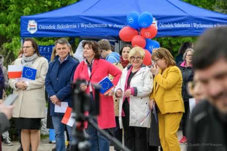 Uczestnicy Pikniku Europejskiego w Rzeszowie