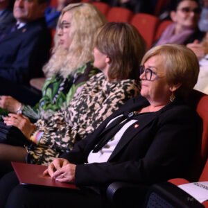 Teresa Kubas-Hul, Wojewoda Podkarpacki na widowni w WDK.