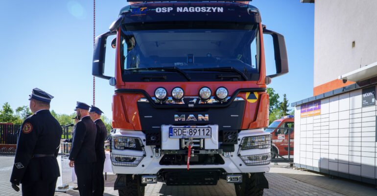 Samochód OSP.