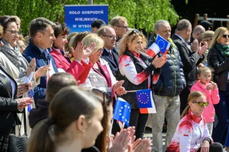 Uczestnicy Pikniku Europejskiego w Rzeszowie
