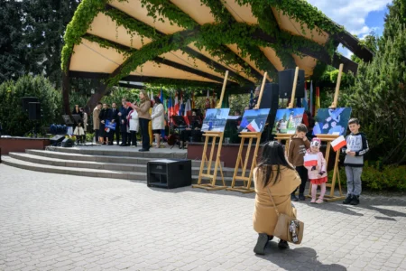 Uczestnicy Pikniku Europejskiego w Rzeszowie