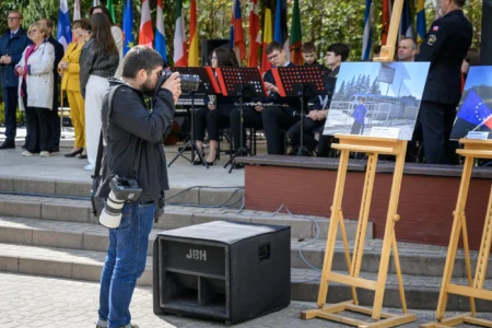 Uczestnicy Pikniku Europejskiego w Rzeszowie