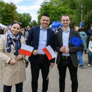 Uczestnicy Pikniku Europejskiego w Rzeszowie